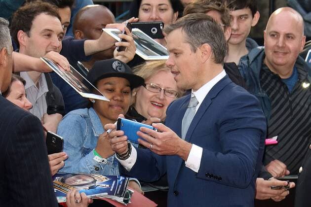 Matt Damon, der Hauptdarsteller bei der Jason Bourne Kino Premiere am 11.07.2016 in London Jason Bourne Kinopremiere in London, 2016 