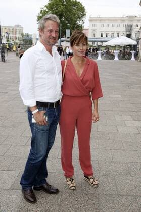 Tobias Kluckert und Carolina Vera Squella bei der Premiere des ARD Dokudramas Der Traum von Olympia - Die Nazi-Spiele von 1936 im Zeughauskino. Berlin, 11.07.2016 Foto:xS.xGabschx xFuturexImage