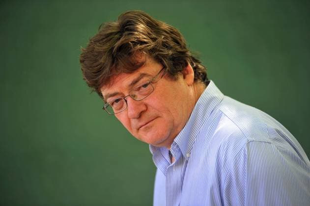 Aug. 17, 2010 - UK - EDINBURGH, UK - 17th August 2010: Portrait session writer John Burnside at the Edinburgh International Book Festival.  - ZUMAmv3_