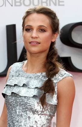 Jason Bourne UK Premiere London, UK. Alicia Vikander at UK Premiere of Jason Bourne at the Odeon, Leicester Square, London on July 11th 2016. LMK73-60362-120716 