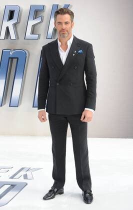 American actor Chris Pine attending the UK Premiere of Star Trek Beyond at Empire Leicester Square in London. July 12th 2016  PTYx162249