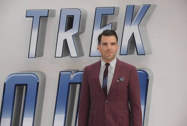 July 12, 2016 - England, United Kingdom - Zachary Quinto attends the UK Premiere of Star Trek Beyond at Empire Leciester Square. United Kingdom - ZUMAs147