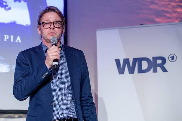 Koeln Matthias Kremin (Leiter des WDR-Programmbereichs Kultur und Wissenschaft Fernsehen) bei der Erstauffuehrung von Der Traum von Olympia ? Die Nazi-Spiele von 1936 am 12.07.2016, Copyright: Schueler Eibner-Pressefoto EP_JSE