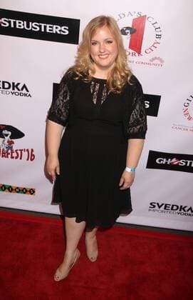 July 12, 2016 - New York, New York, U.S. - Actress SARAH BAKER attends the 2016 Gilda Radner Award For Innovation In Comedy held Carolines On Broadway. New York U.S. - ZUMAk03_