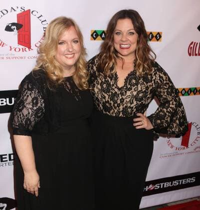 July 12, 2016 - New York, New York, U.S. - Actress SARAH BAKER and actress, award winner MELISSA MCCARTNEY attend the 2016 Gilda Radner Award For Innovation In Comedy held Carolines On Broadway. New York U.S. - ZUMAk03_
