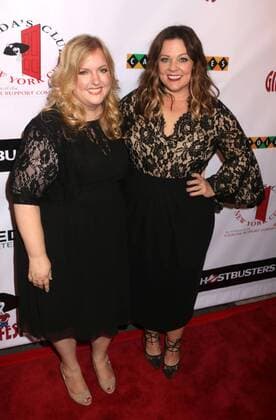 July 12, 2016 - New York, New York, U.S. - Actress SARAH BAKER and actress, award winner MELISSA MCCARTNEY attend the 2016 Gilda Radner Award For Innovation In Comedy held Carolines On Broadway. New York U.S. - ZUMAk03_
