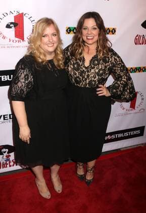July 12, 2016 - New York, New York, U.S. - Actress SARAH BAKER and actress, award winner MELISSA MCCARTNEY attend the 2016 Gilda Radner Award For Innovation In Comedy held Carolines On Broadway. New York U.S. - ZUMAk03_
