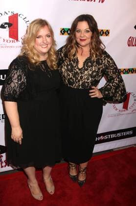 July 12, 2016 - New York, New York, U.S. - Actress SARAH BAKER and actress, award winner MELISSA MCCARTNEY attend the 2016 Gilda Radner Award For Innovation In Comedy held Carolines On Broadway. New York U.S. - ZUMAk03_