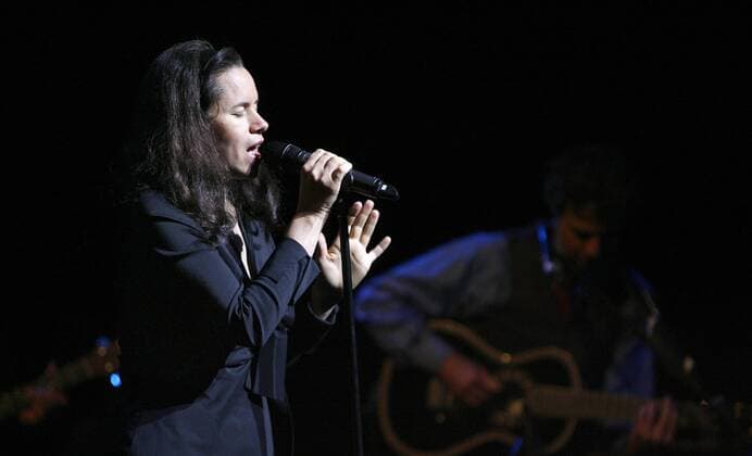 Aug. 24, 2010 - Clearwater, FL, U.S - SP_325143_cerr_natalie_1 of 3 (8 24 2010, Clearwater) Natalie Merchant performs at Ruth Eckerd Hall Tuesday. LARA CERRI, Times - ZUMAs70_