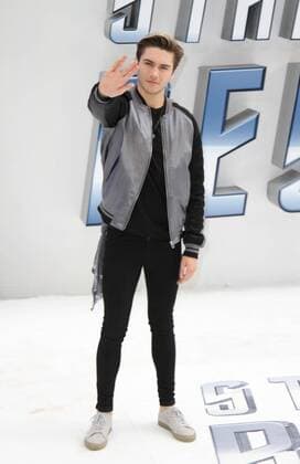 English former Union J star George Shelley attending the UK Premiere of Star Trek Beyond at Empire Leicester Square in London. July 12th 2016  MESx162258