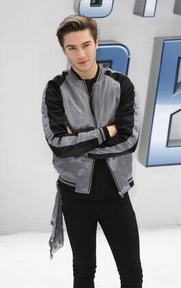 English former Union J star George Shelley attending the UK Premiere of Star Trek Beyond at Empire Leicester Square in London. July 12th 2016  MESx162258
