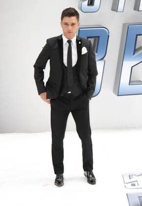 English former Union J star JJ Hamblett attending the UK Premiere of Star Trek Beyond at Empire Leicester Square in London. July 12th 2016  MESx162258