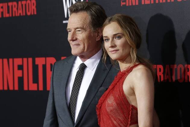 Bryan Cranston and Diane Kruger attend The Infiltrator New York premiere at AMC Loews Lincoln Square 13 theater on July 11, 2016 in New York City. Foto:xD.xvanxTinex xFuturexImage