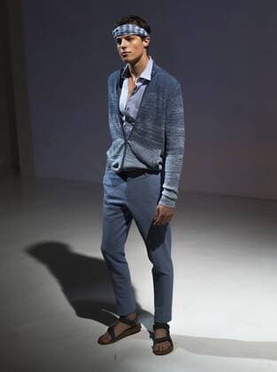 New York Fashion Week - Zachary Prell Modenschau New York Fashion week mens Spring Summer 2017 Model shows off dress by Zachary Prell during New York Fashion week mens Spring Summer 2017 at Skylight Clarkson  LevxRadin