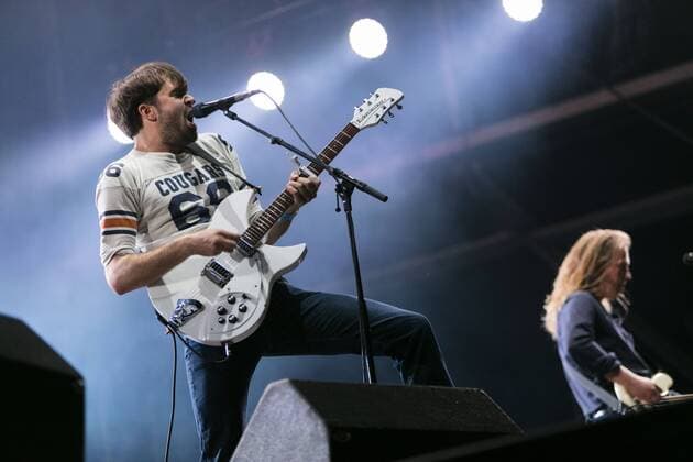 The Vaccines perform during the first day of the 28th edition of the Dour music festival, in Dour, Wednesday 13 July 2016.  ALEXISxTAMINIAUX 04891271