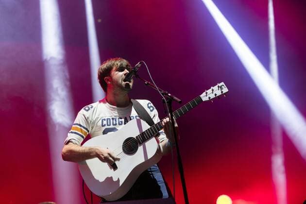 The Vaccines perform during the first day of the 28th edition of the Dour music festival, in Dour, Wednesday 13 July 2016.  ALEXISxTAMINIAUX 04891272
