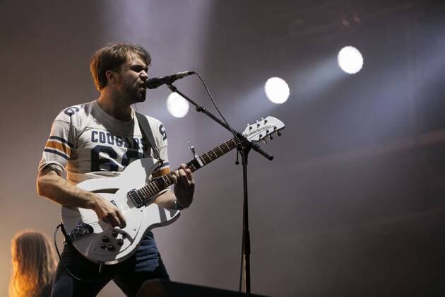 The Vaccines perform during the first day of the 28th edition of the Dour music festival, in Dour, Wednesday 13 July 2016.  ALEXISxTAMINIAUX 04891273