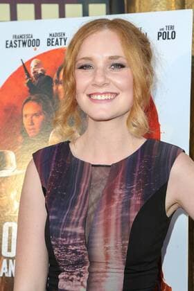 Madisen Beaty bei der Outlaws and Angels Kino Premiere am 12.07.2016 in Beverly Hills, Los Angeles Outlaws and Angels Kinoremiere in Beverly Hills, Los Angeles, 2016 