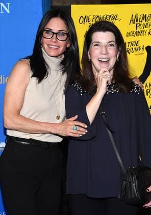 July 14, 2016 - Los Angeles, California, U.S. - Courteney Cox & Nanci Ryder arrives for the premiere of the film Gleason at Regal Cinemas LA Live. Los Angeles U.S. - ZUMAo05_