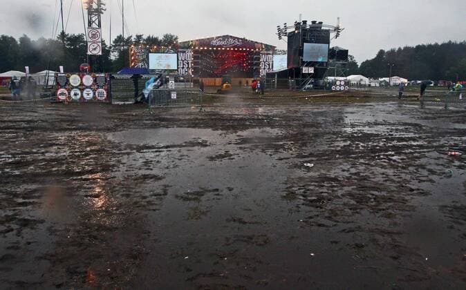 Musikfestival Haltestelle Woodstock in Kostrzyn 22nd Woodstock festival in Kostrzyn, Poland 22nd Woodstock festival on July 14, 2016 in Kostrzyn nad Odra, Poland. 