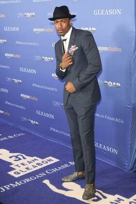 Nick Cannon bei der Premiere der Kino Doku Gleason über den an ALS erkrankten American Football Star Steve Gleason am 14.07.2016 in Los Angeles Doku Gleason Kino Premiere in Los Angeles, 2016 