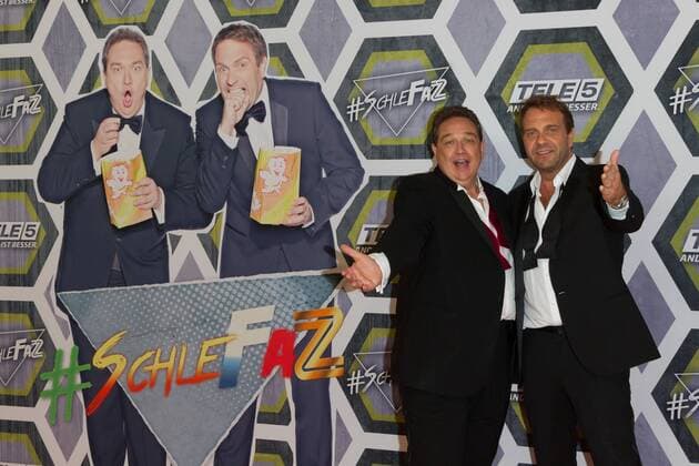 Oliver Kalkofe und Peter Ruetten - Premiere SchleFaZ in Berlin am 15.07.2016. Premiere SchleFaZ