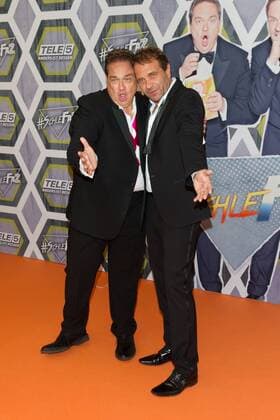 Oliver Kalkofe und Peter Ruetten - Premiere SchleFaZ in Berlin am 15.07.2016. Premiere SchleFaZ