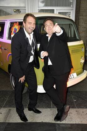 Peter Rütten und Oliver Kalkofe bei der Premiere von SchleFaZ: Musik, Musik - Da wackelt die Penne im Kino International. Berlin, 15.07.2016 Foto:xFredericx xFuturexImage