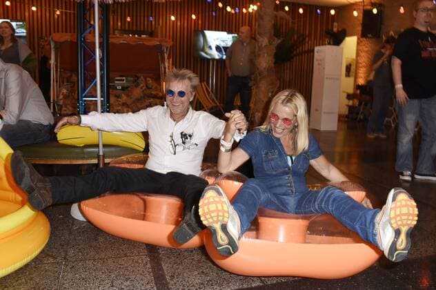 Martin Semmelrogge mit Ehefrau Sonja Semmelrogge bei der Premiere von SchleFaZ: Musik, Musik - Da wackelt die Penne im Kino International. Berlin, 15.07.2016 Foto:xFredericx xFuturexImage