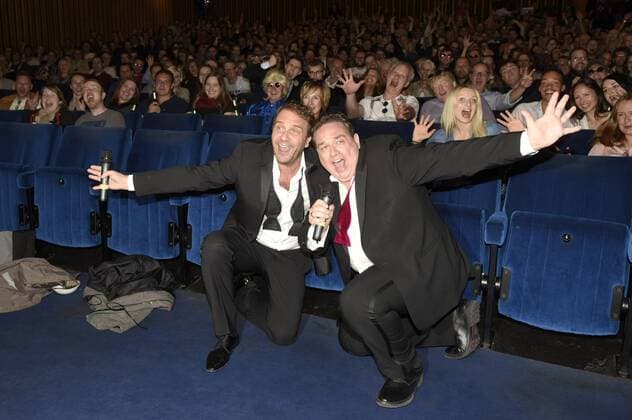 Peter Rütten und Oliver Kalkofe bei der Premiere von SchleFaZ: Musik, Musik - Da wackelt die Penne im Kino International. Berlin, 15.07.2016 Foto:xFredericx xFuturexImage