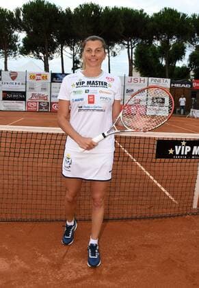 Italien: ViP Master Tennis Foto IPP Venturini, Milano Marittima 15 07 2016, Vip Master Tennis, nella foto: Katia Serri commentatrice tv per il calcio e ex calciatrice -Italy Photo Press World Copyright-  0