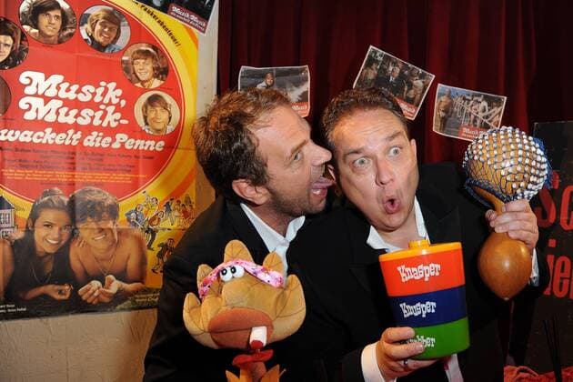 Premiere Schlefaz, die Schlechtesten Filme aller Zeiten Peter Ruetter, Oliver Kalkofe Premiere Schlefaz, die Schlechtesten Filme aller Zeiten im Kino International in Berlin am 15.07.20165