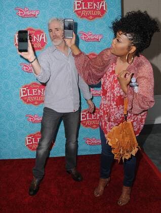 July 16, 2016 - Beverly Hills, CA, United States - 16 July 2016 - Beverly Hills, California. Carlos Alazaraqui, Yvette Nicole Brown. Arrivals for the Los Angeles VIP screening for Disney s Elena of Avalor held at Paley Center for Media. Photo Credit: Beverly Hills United States - ZUMAa123