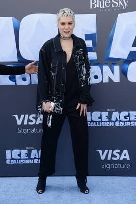 Cast member Jessie J, the voice of Brooke in the animated motion picture sci-fi comedy Ice Age: Collision Course premiere at the Zanuck Theater on the 20th Century Fox Studios lot in Los Angeles on July 16, 2016. Storyline: Scrat s epic pursuit of his elusive acorn catapults him outside of Earth, where he accidentally sets off a series of cosmic events that transform and threaten the planet.  LAP2016071632 JIMxRUYMEN