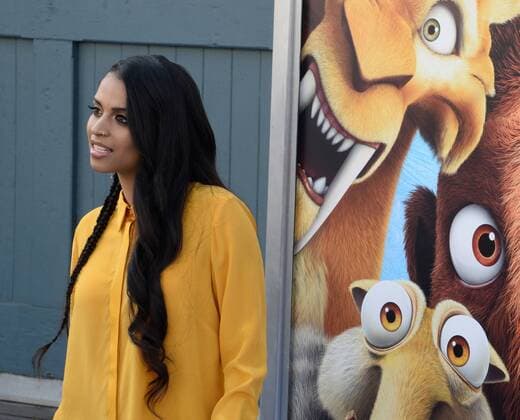 Cast member Lilly Singh, the voices of Misty and Bubbles in the animated motion picture sci-fi comedy Ice Age: Collision Course attends the premiere of the film at the Zanuck Theater on the 20th Century Fox Studios lot in Los Angeles on July 16, 2016. Storyline: Scrat s epic pursuit of his elusive acorn catapults him outside of Earth, where he accidentally sets off a series of cosmic events that transform and threaten the planet.  LAP2016071650 JIMxRUYMEN