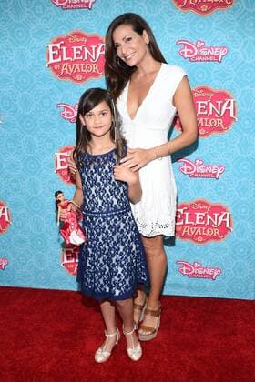 July 16, 2016 - Beverly Hills, California, U.S. - Constance Marie & Luna Marie Katich arrives for the Disney Channel s Elena of Avalor Los Angeles Premiere at the Paley Center for Media. Beverly Hills U.S. - ZUMAo05_