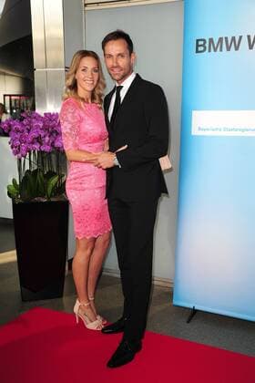 Sven Hannawald mit seiner Freundin Melissa Thiem bei der Verleihung Bayerischer Sportpreis am 16.07.2016 in München Verleihung Bayerischer Sportpreis 2016 in Muenchen 
