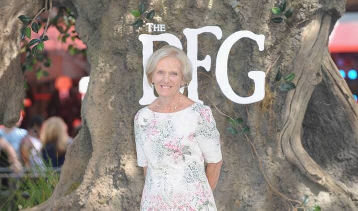 July 17, 2016 - England, United Kingdom - Mary Berry attends the UK Premiere of The BFG at Odeon Leciester Square. United Kingdom - ZUMAs147