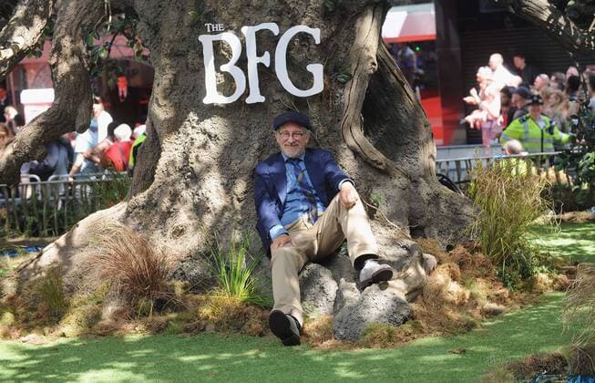 July 17, 2016 - England, United Kingdom - Steven Spielberg attends the UK Premiere of The BFG at Odeon Leciester Square. United Kingdom - ZUMAs147