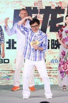 BEIJING, CHINA - JULY 17: Actor Jackie Chan attends the premiere of director Renny Harlin s film Skiptrace on July 17, 2016 in Beijing, China.  CFP488396901