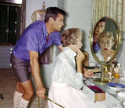 Sept. 30, 2010 - New York, New York, U.S. - TONY CURTIS AND JANET LEIGH. TONYCURTISRETRO.KN425 - ZUMAta1_