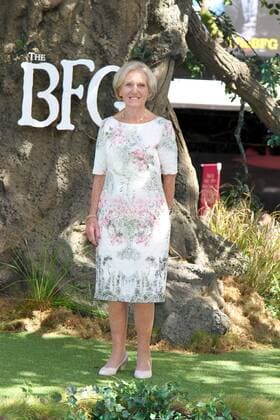 Baker Mary Berry attending the Big Friendly Giant UK film premiere in London. JULY 17th 2016  MESx162330