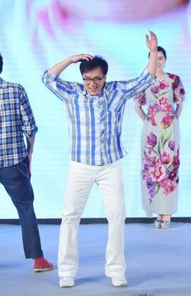 BEIJING, CHINA - JULY 17: Actor Jackie Chan attends the premiere of director Renny Harlin s film Skiptrace on July 17, 2016 in Beijing, China.  CFP488425705