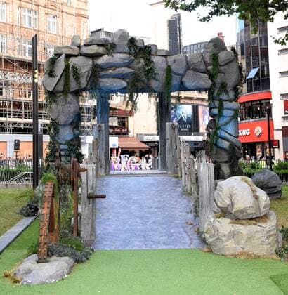 The BFG UK Premiere London, UK. General View at The BFG Premiere held at Leicester Square Gardens, Leicester Square, London on Sunday 17 July 2016. LMK392 -60374-180716 