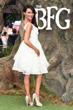 The BFG UK Premiere London, UK. Lizzie Cundy at The BFG Premiere held at Leicester Square Gardens, Leicester Square, London on Sunday 17 July 2016. LMK392 -60374-180716 