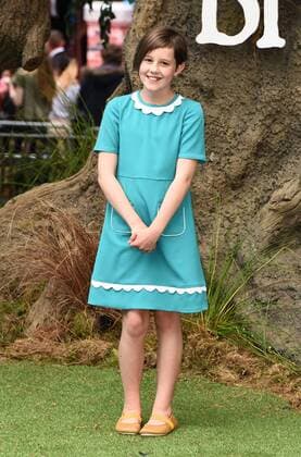The BFG UK Premiere London, UK. Ruby Barnhill at The BFG Premiere held at Leicester Square Gardens, Leicester Square, London on Sunday 17 July 2016. LMK392 -60374-180716 