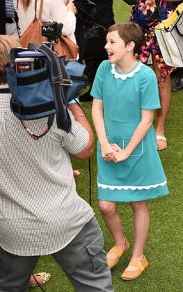 The BFG UK Premiere London, UK. Ruby Barnhill at The BFG Premiere held at Leicester Square Gardens, Leicester Square, London on Sunday 17 July 2016. LMK392 -60374-180716 