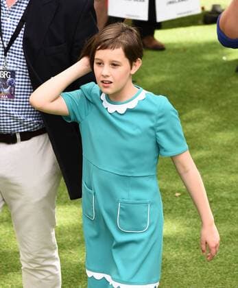 The BFG UK Premiere London, UK. Ruby Barnhill at The BFG Premiere held at Leicester Square Gardens, Leicester Square, London on Sunday 17 July 2016. LMK392 -60374-180716 
