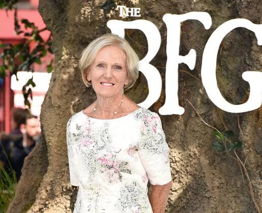 The BFG UK Premiere London, UK. Mary Berry at The BFG Premiere held at Leicester Square Gardens, Leicester Square, London on Sunday 17 July 2016. LMK392 -60374-180716 