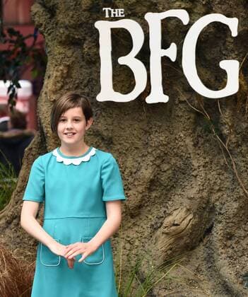The BFG UK Premiere London, UK. Ruby Barnhill at The BFG Premiere held at Leicester Square Gardens, Leicester Square, London on Sunday 17 July 2016. LMK392 -60374-180716 
